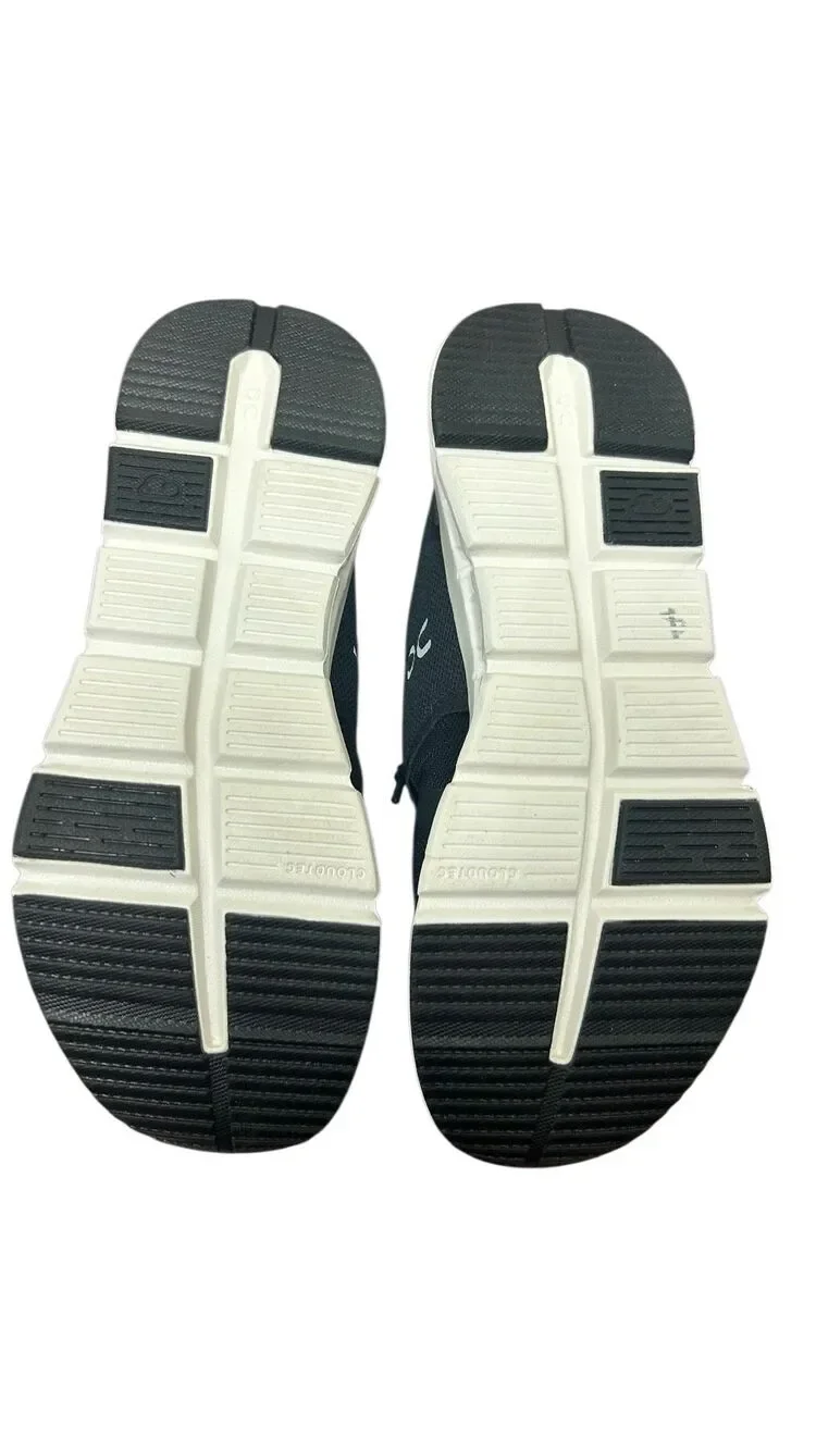On Cloud Running Shoes Youth 3.5 Black White CloudTec Sneakers